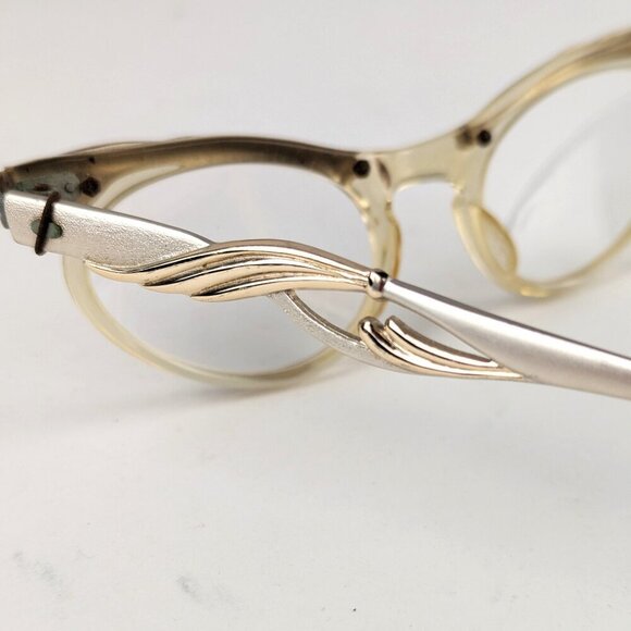 Vintage 50s Women's Cat Eye Glasses - Picture 11 of 16